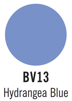 copic marker color hydrangea blue bv13